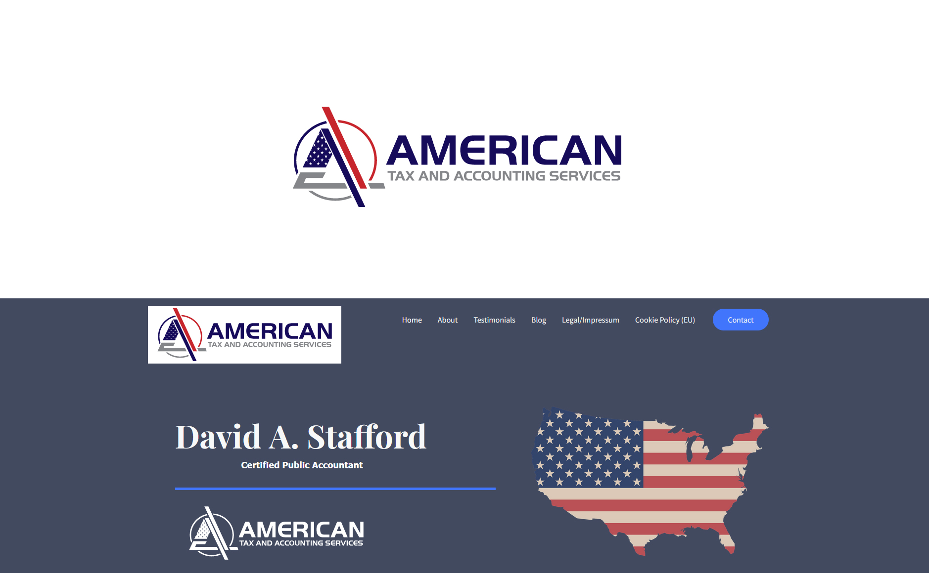 Logo Design by creativepoint for American Tax and Accounting Services | Design #29270359