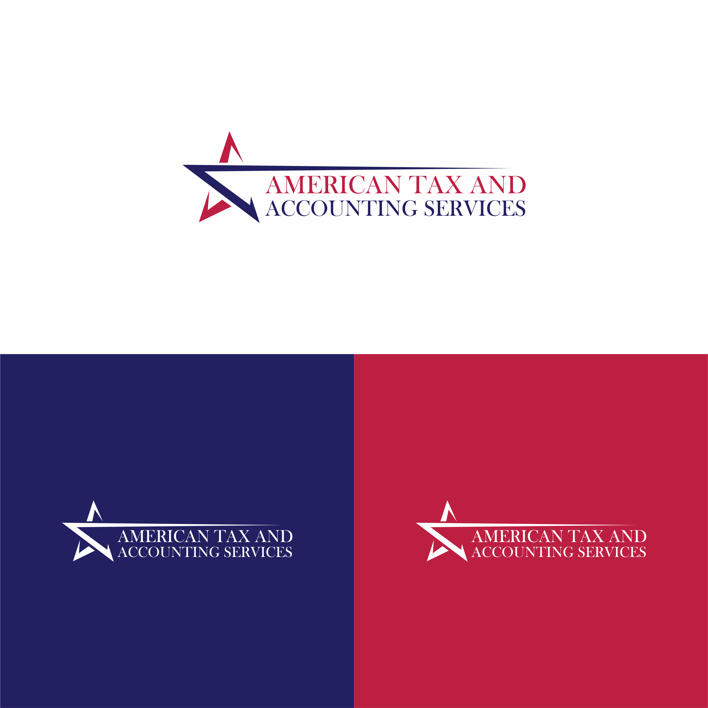 Logo Design by achil78 for American Tax and Accounting Services | Design #29272520