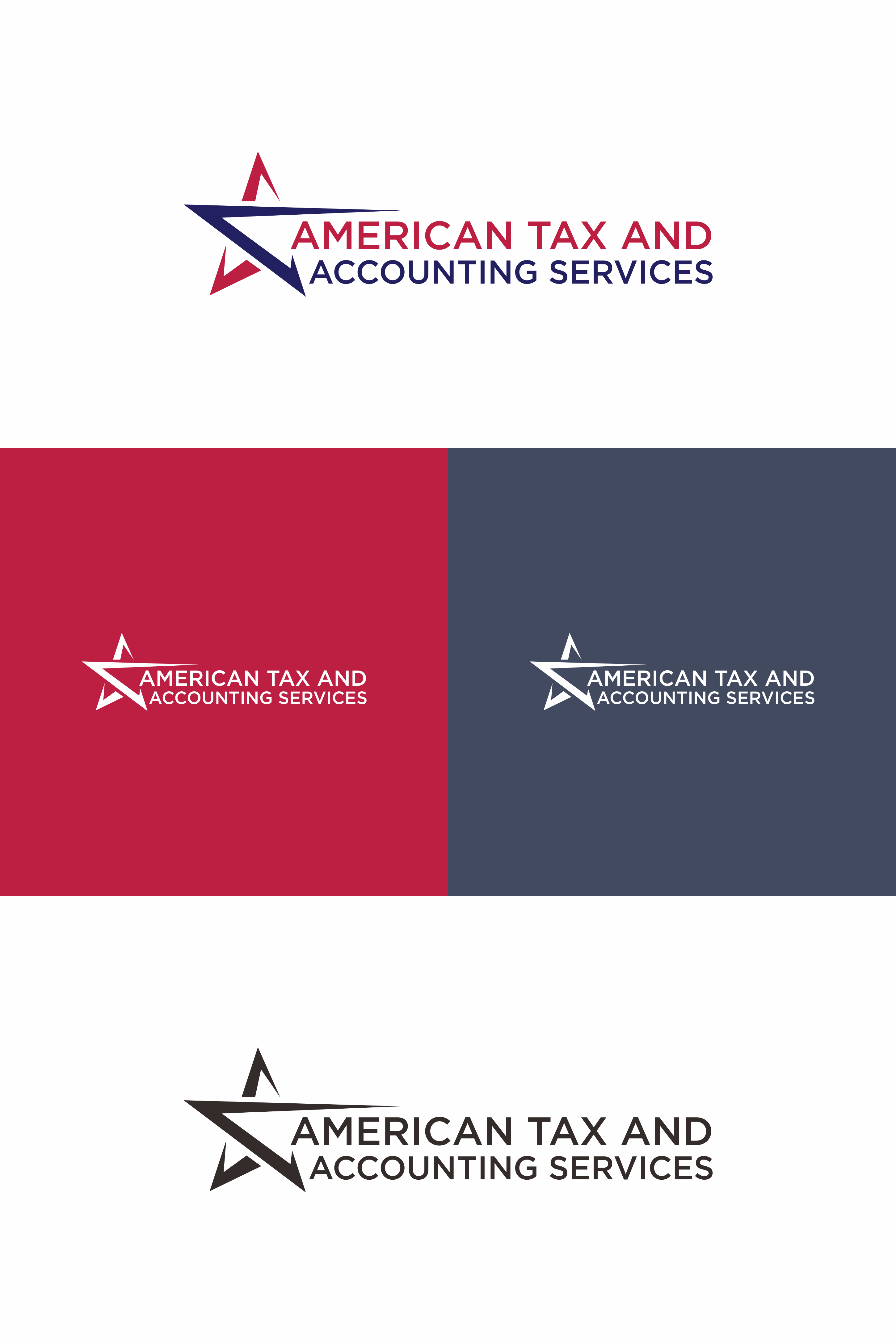 Logo Design by achil78 for American Tax and Accounting Services | Design #29275411