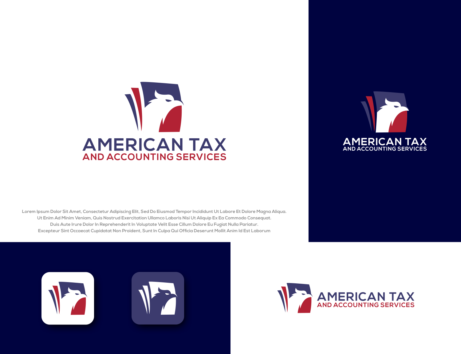 Logo-Design von Aditya.DwiRama für American Tax and Accounting Services | Design #29269292