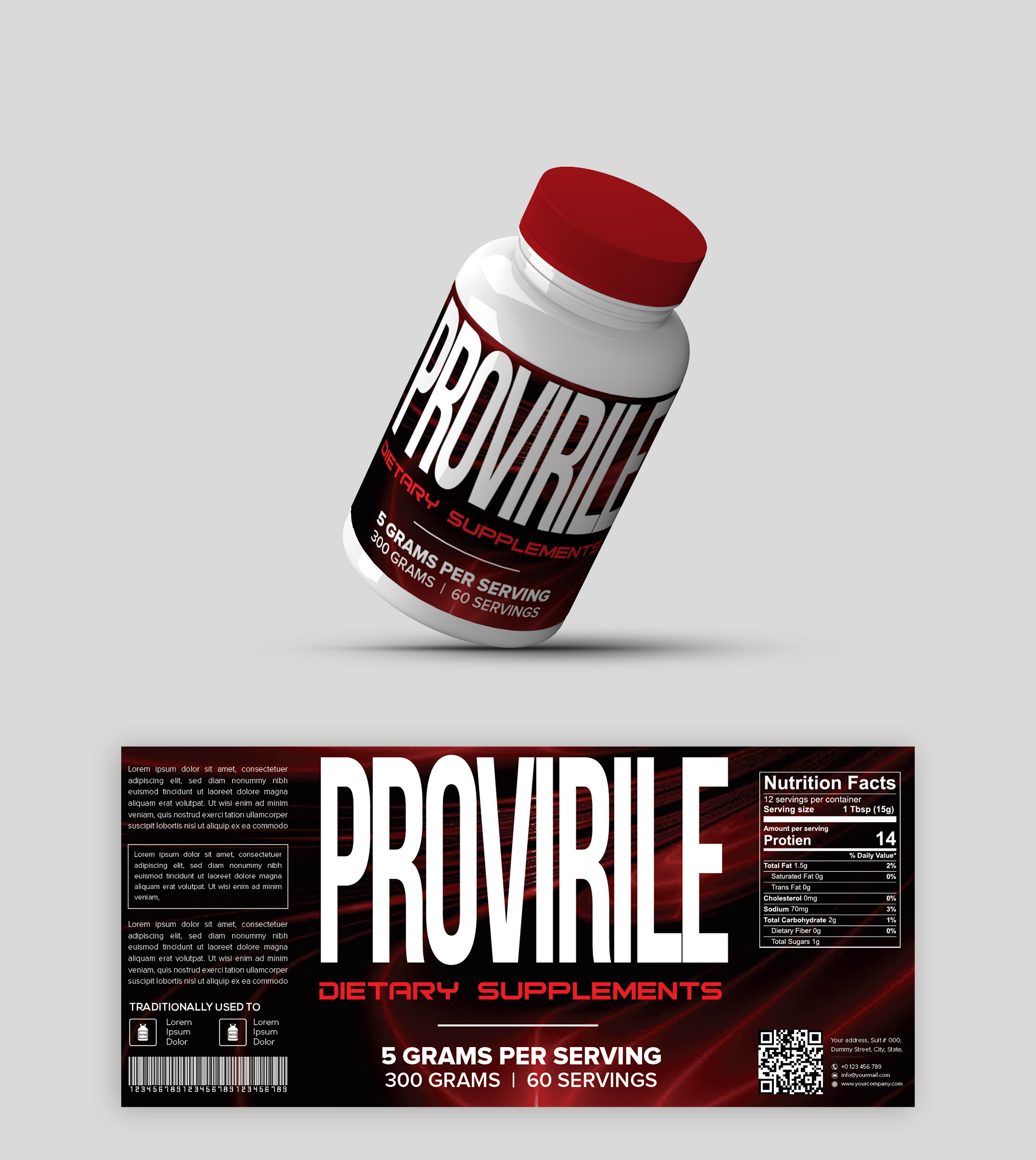 Label Design by Shumaila Kiran for this project | Design #29262587