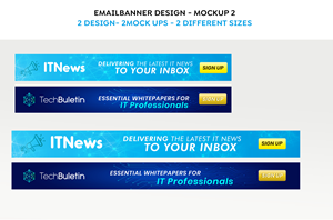 Email Newsletter Banner | Banner-Design von Expert Designer