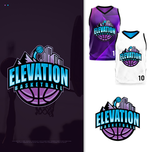 Elevation Basketball | Logo Design by JR Studios