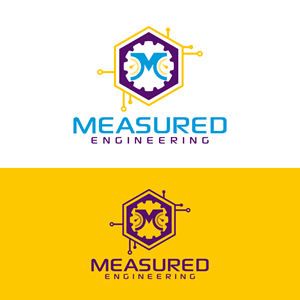 Measured Engineering | Logo Design by brand maker