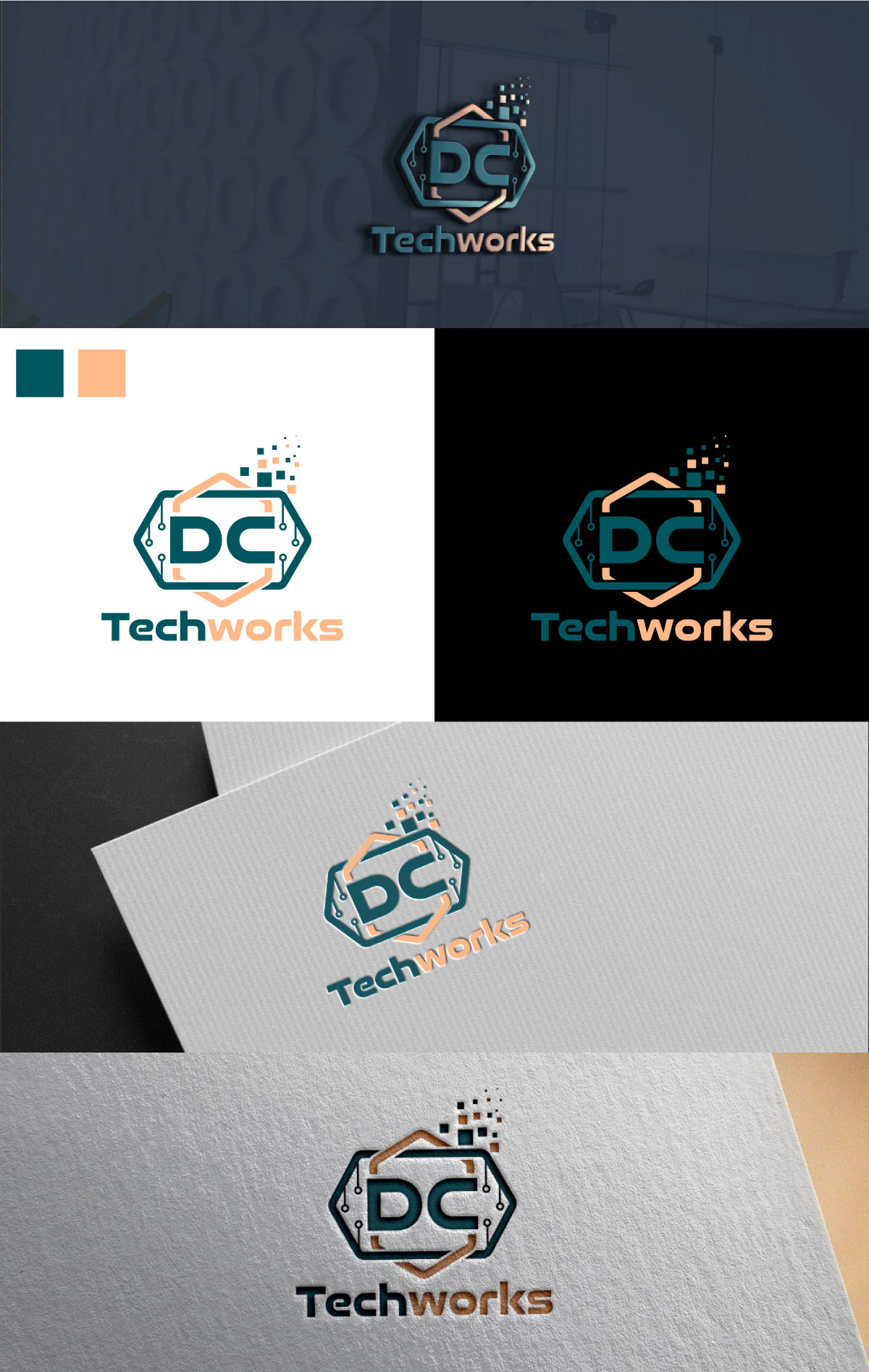 Diseño de Logo por RS_Design para DC Techworks | Diseño #29269025