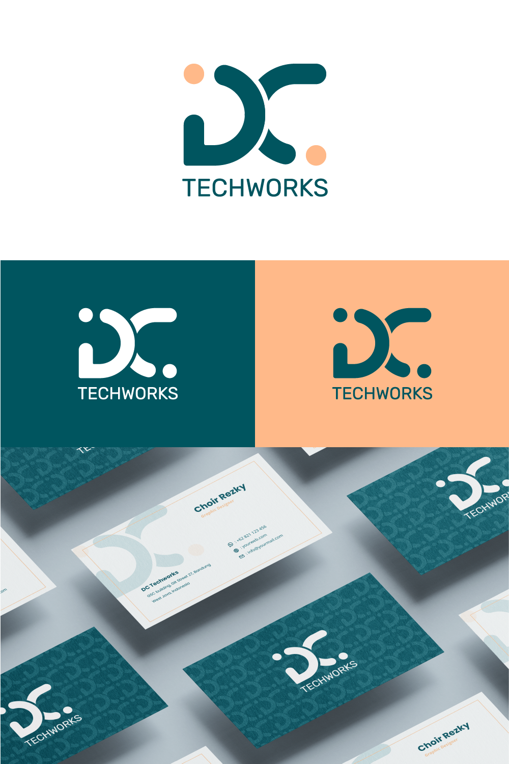Logo Design by Choiresia.id for DC Techworks | Design #29268868