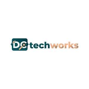 DC techworks | Logo Design by mehir 3