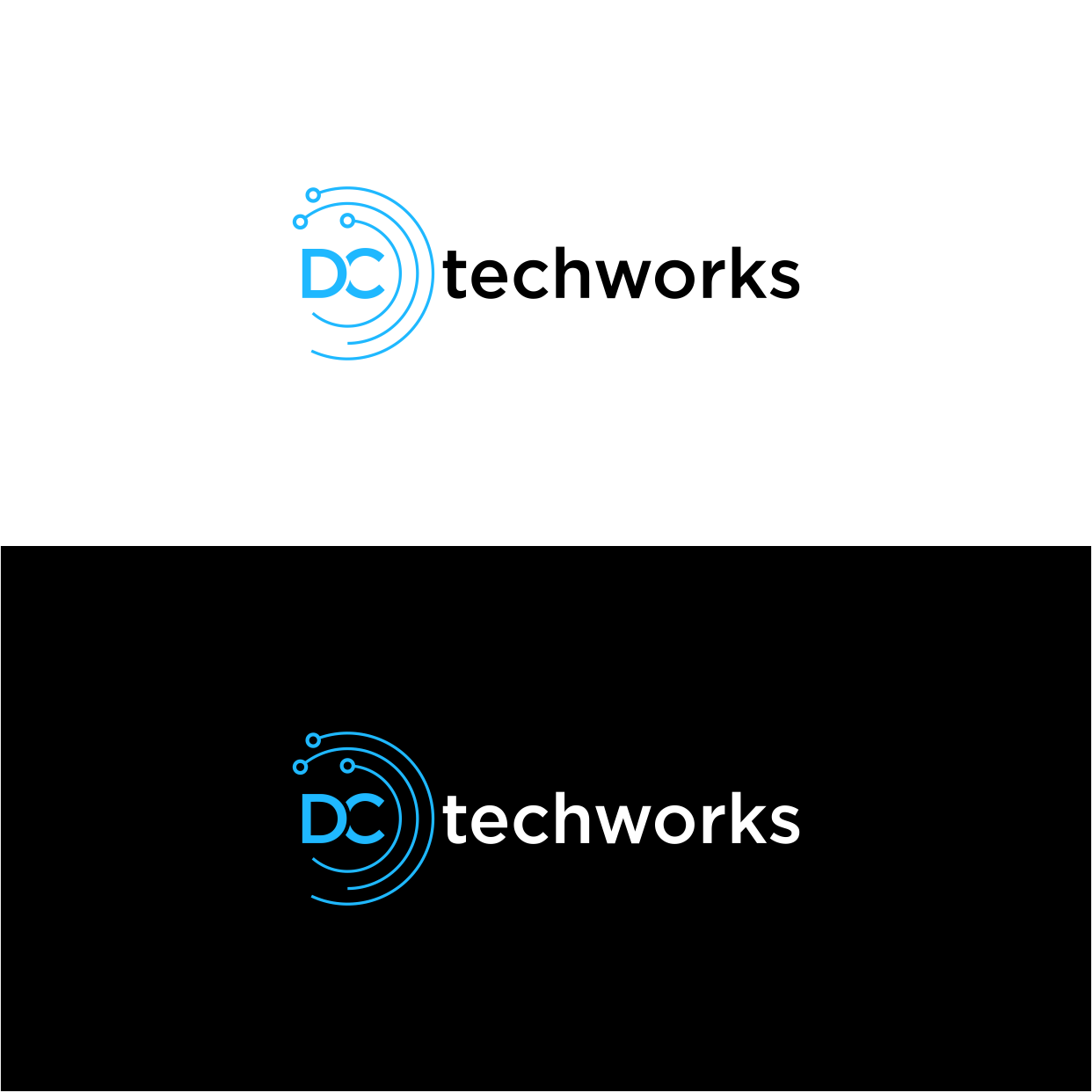 Logo-Design von Kaze56 für DC Techworks | Design #29323798