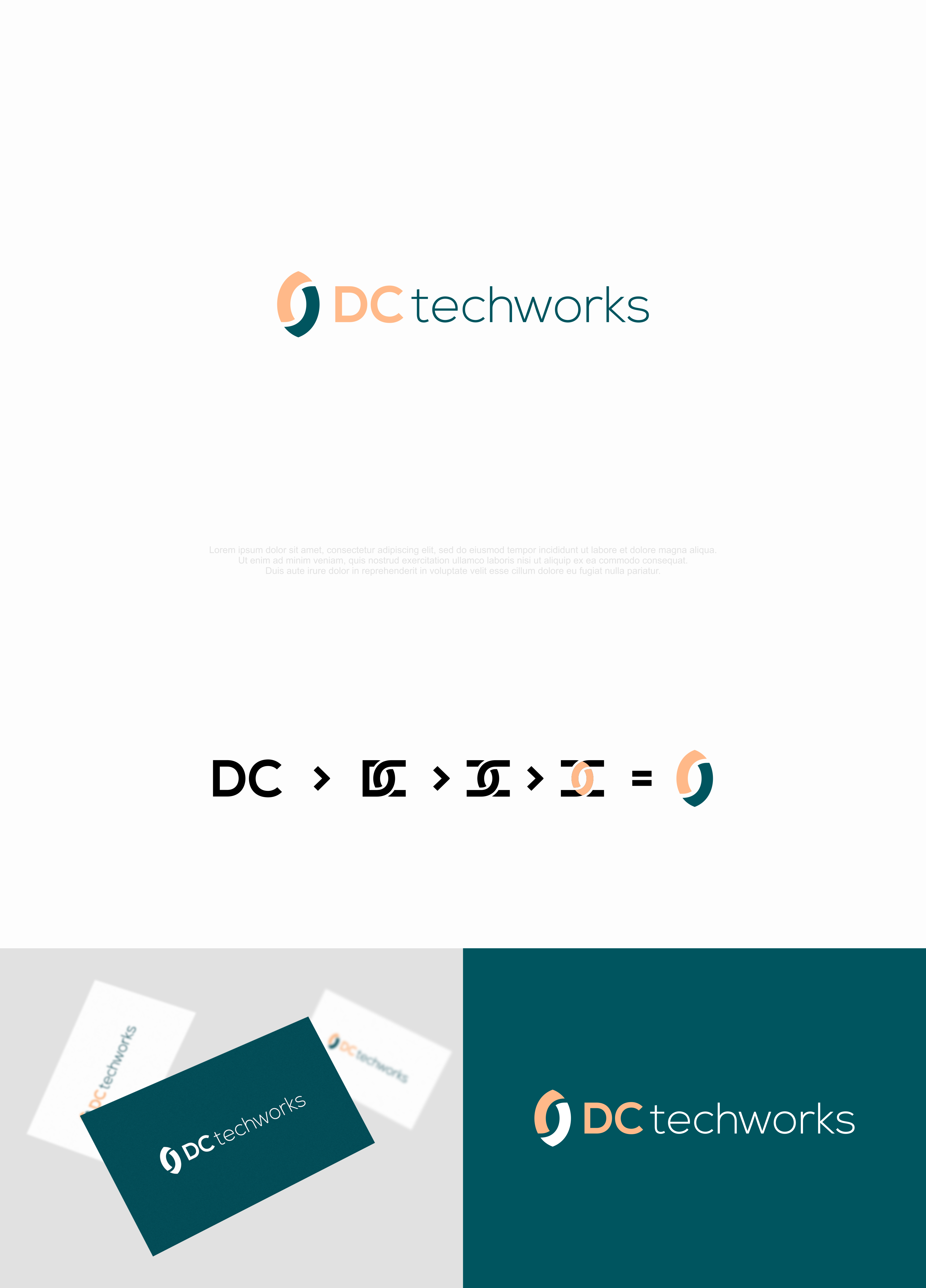 Diseño de Logo por R!CKY para DC Techworks | Diseño #29325183