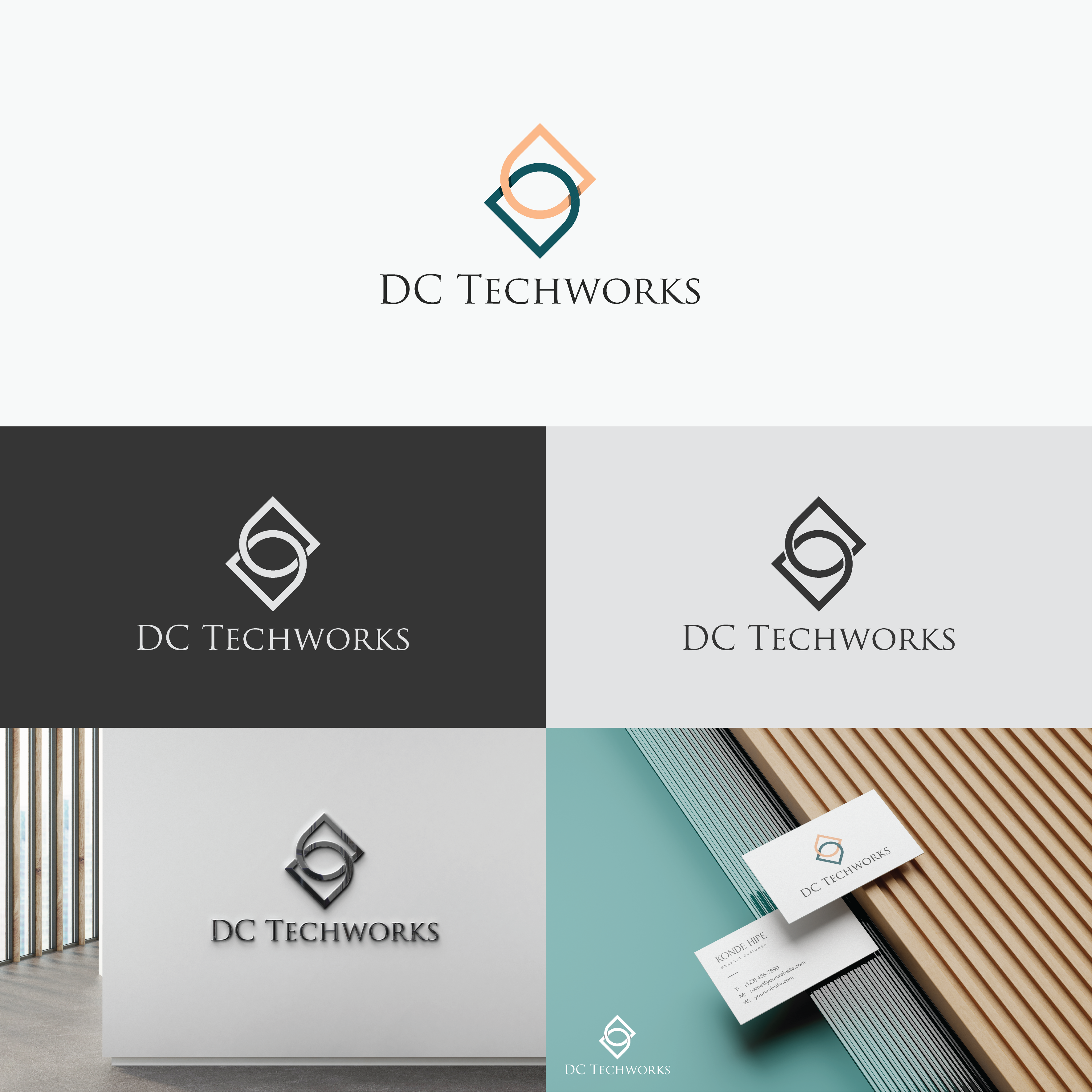 Diseño de Logo por konde.hipe para DC Techworks | Diseño #29269029