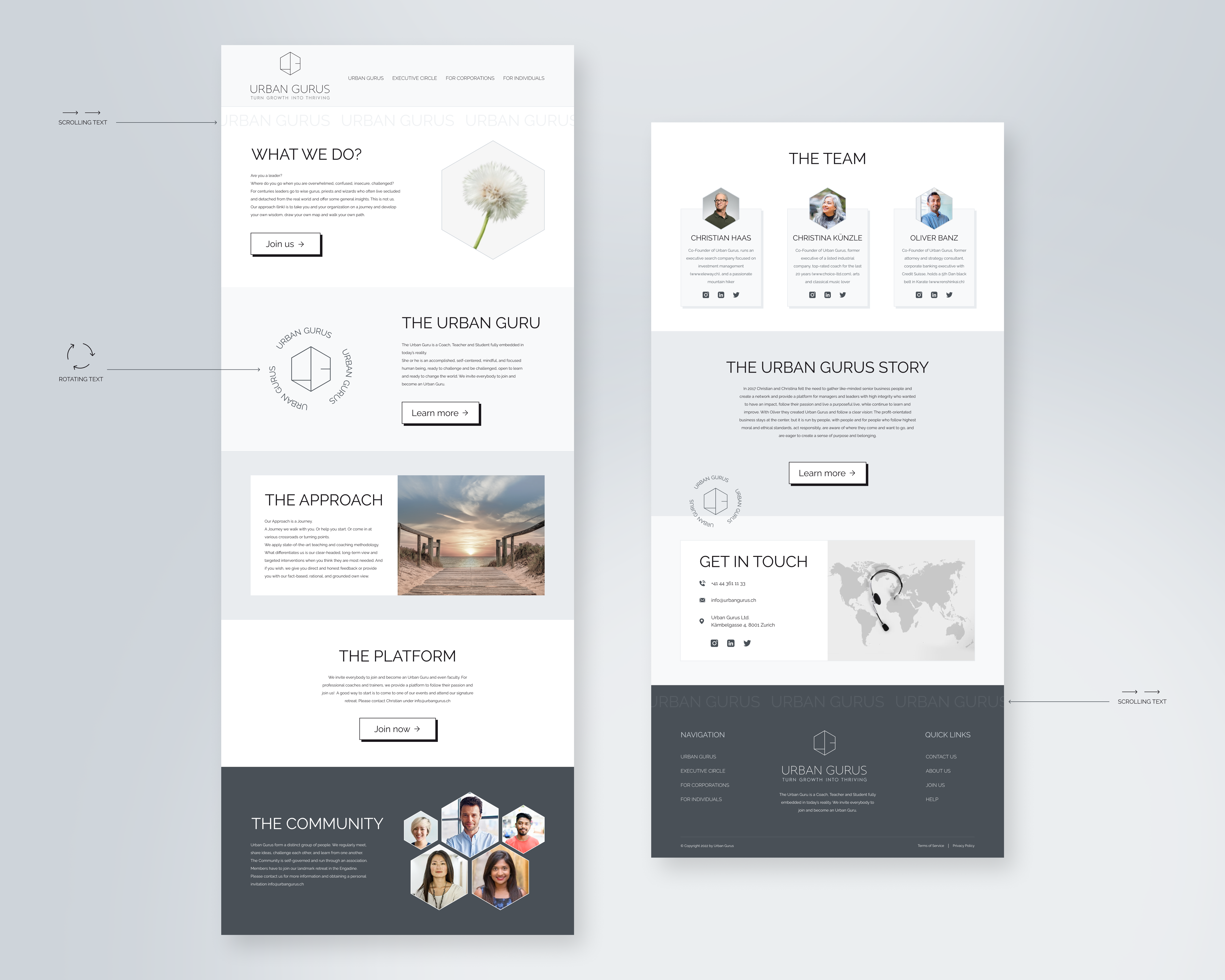 Diseño Web por Virendra08 para urban gurus | Diseño #29287483