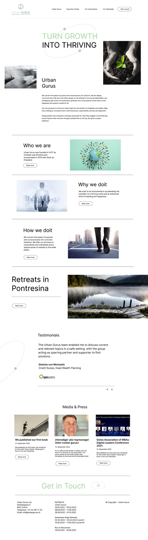 Web-Design von DeriMH für urban gurus | Design #29290443