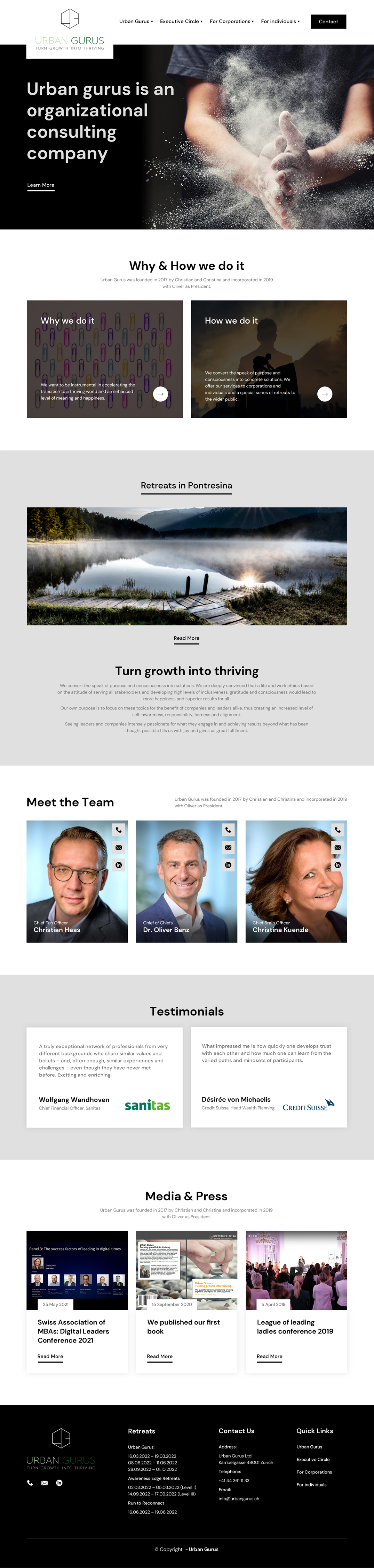 Web Design by Sujit Banerjee for urban gurus | Design #29282115