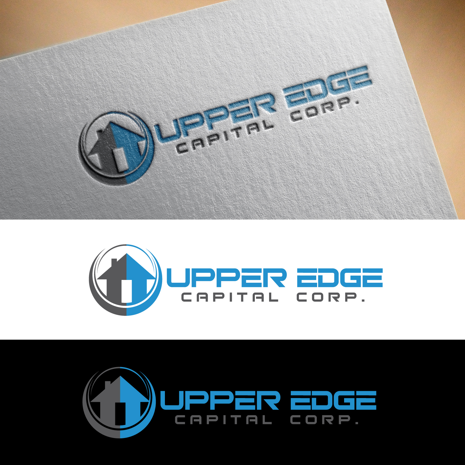 Logo Design by GODDREAMCREATION for Upper Edge Property Management Inc. | Design #29293395