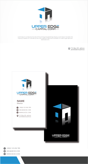 Logo Design by graphicevolution for Upper Edge Property Management Inc. | Design: #29270981