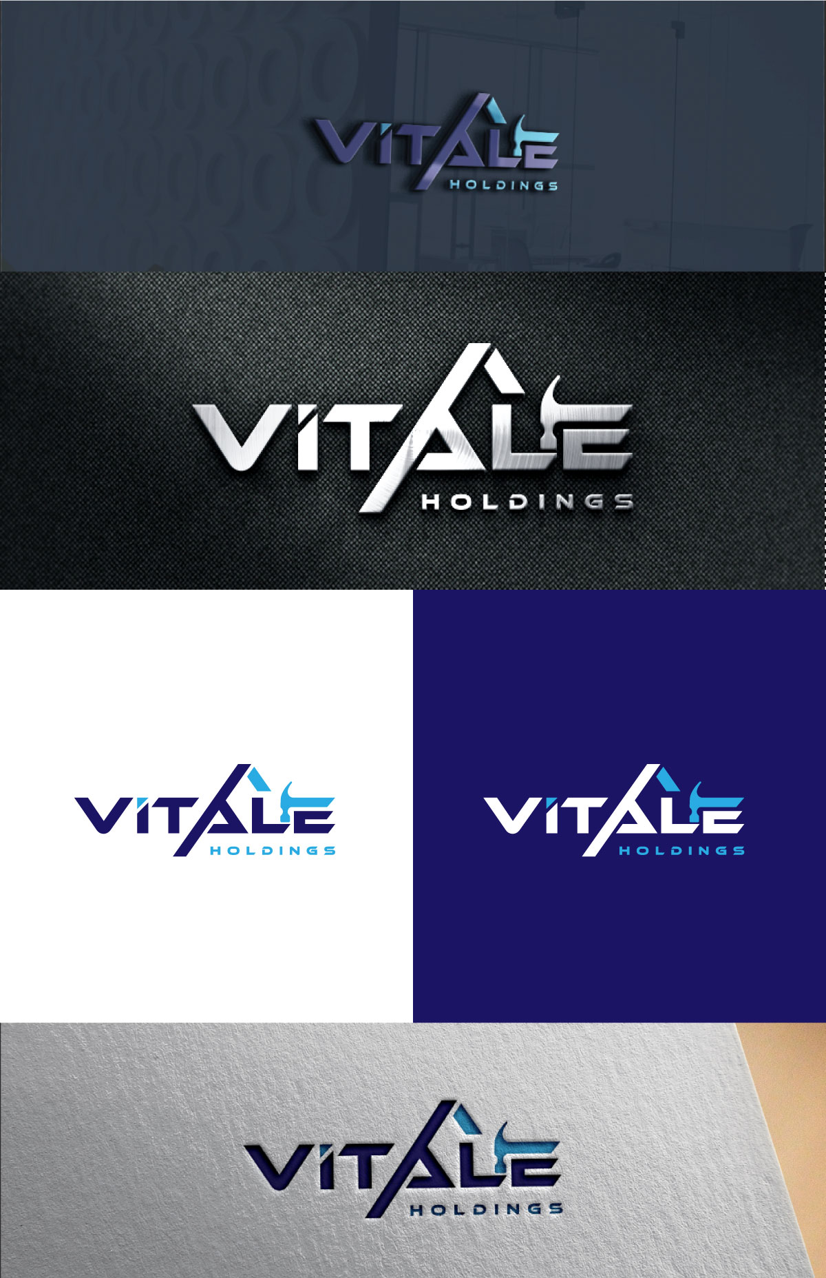 Diseño de Logo por RS_Design para Vitale Holdings  | Diseño #29274606