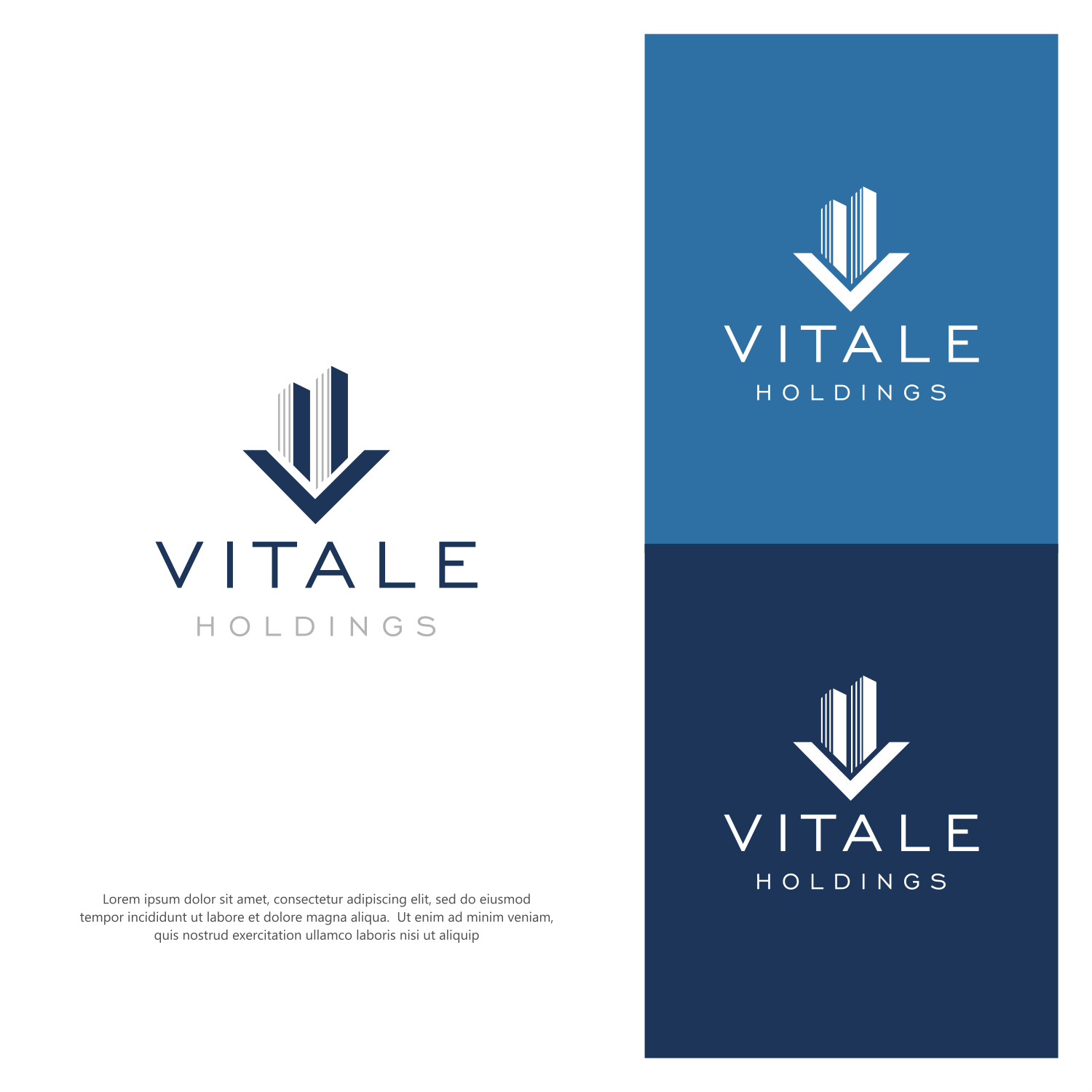 Logo Design by ThiagoB for Vitale Holdings  | Design #29272897
