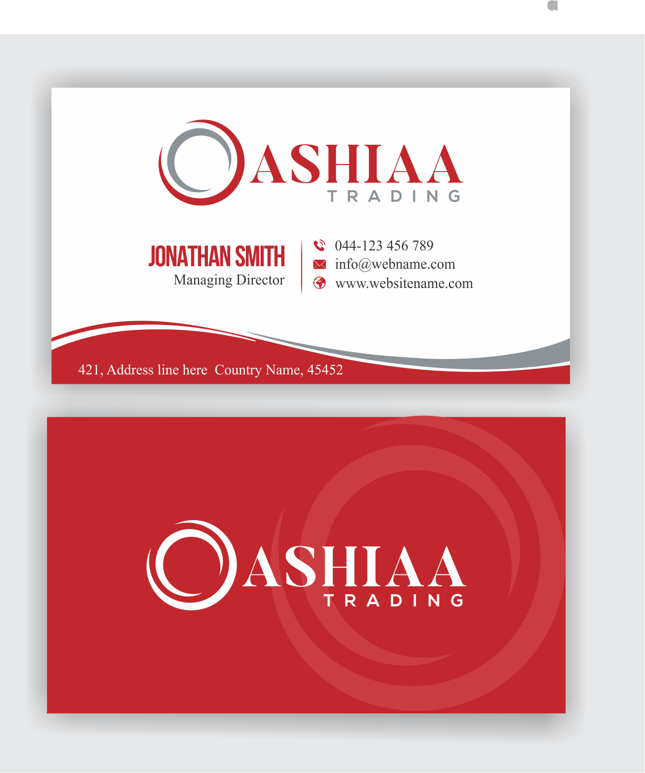 Business Card Design by jasmeen1975 for this project | Design #29297031