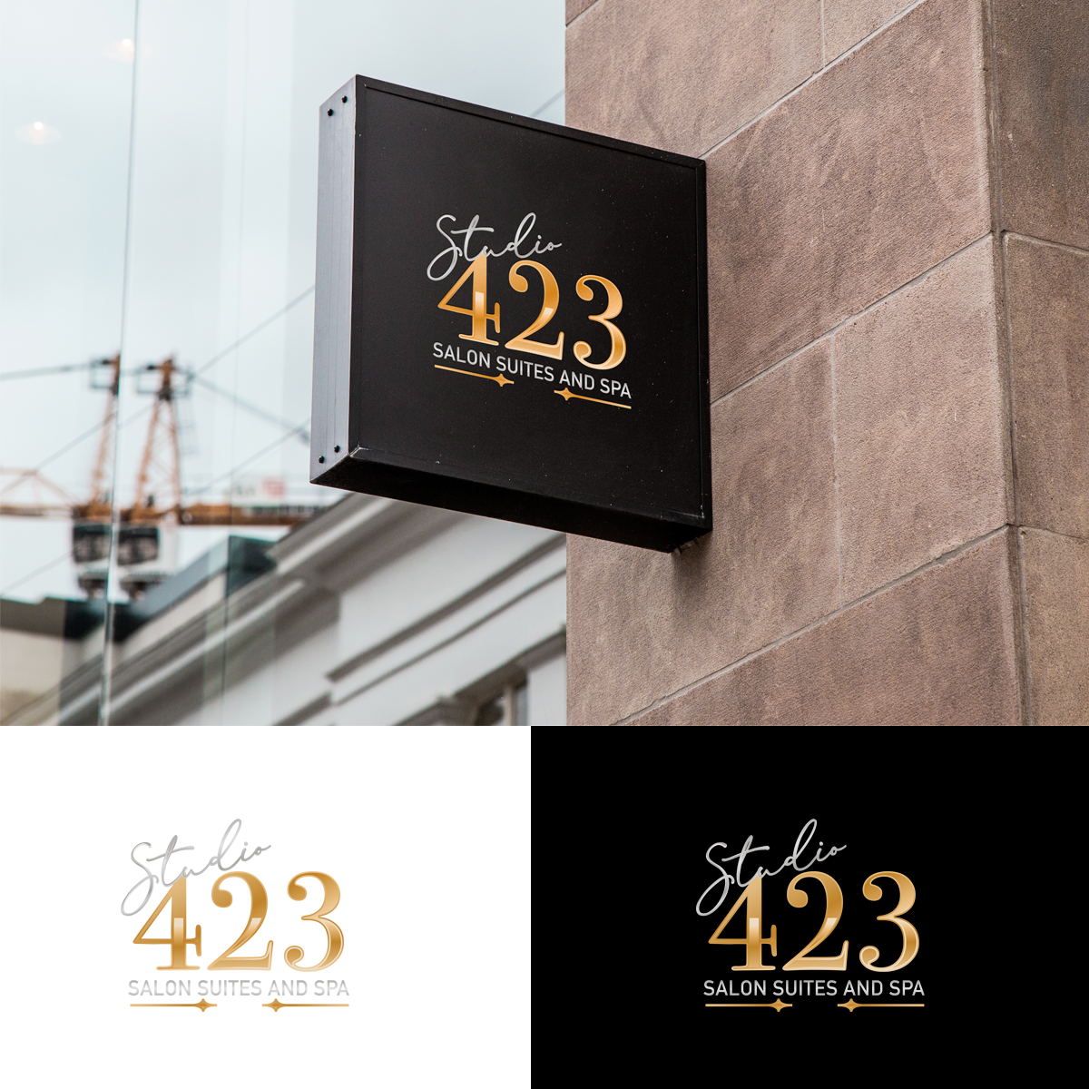 Design de Logo par END™ pour Studio 423 Salon Suites and Spa | Design #29303432