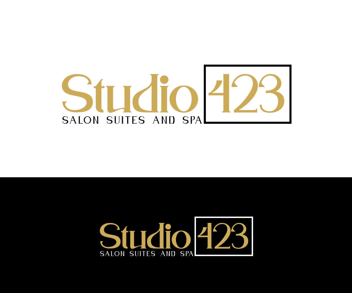 Diseño de Logo por Paint-Tools para Studio 423 Salon Suites and Spa | Diseño #29276536