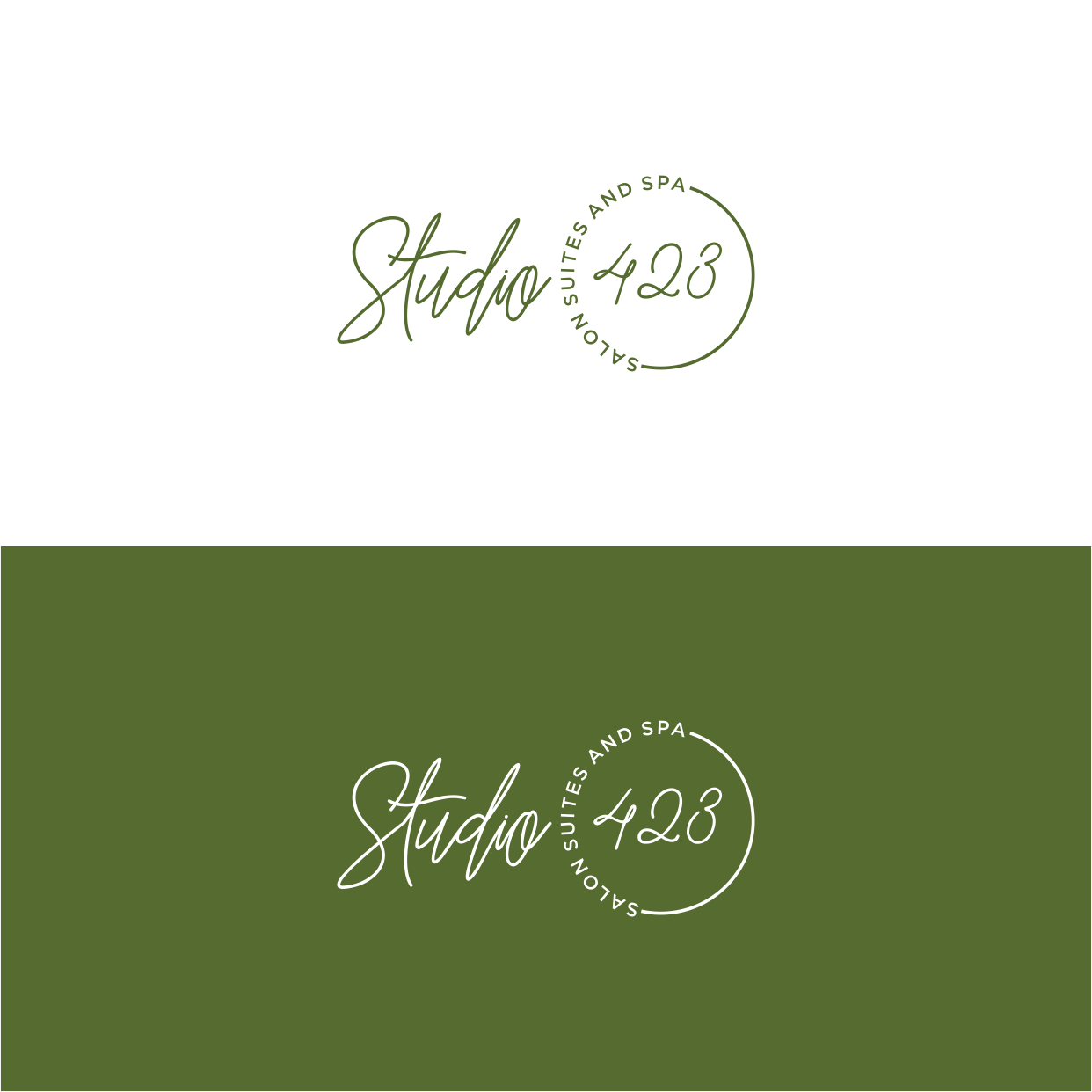 Design de Logo par Kaze56 pour Studio 423 Salon Suites and Spa | Design #29306024