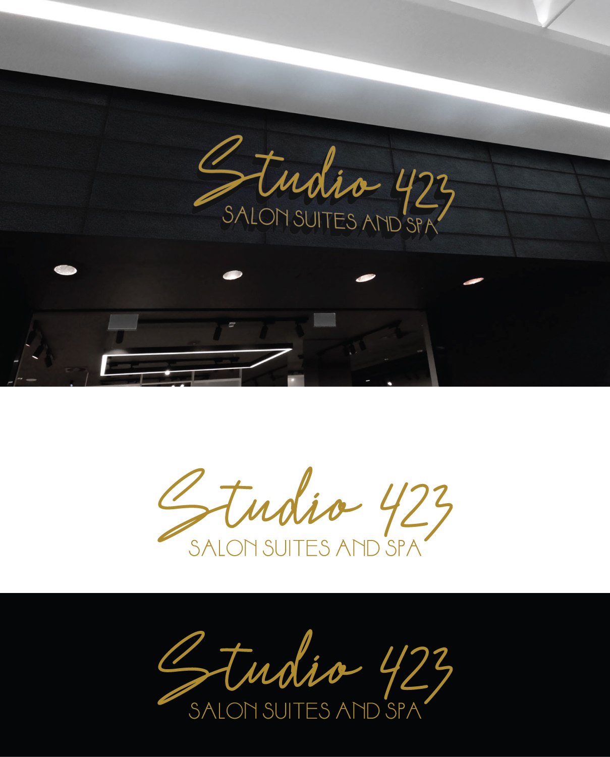 Design de Logo par Impressive Solutions pour Studio 423 Salon Suites and Spa | Design #29338023