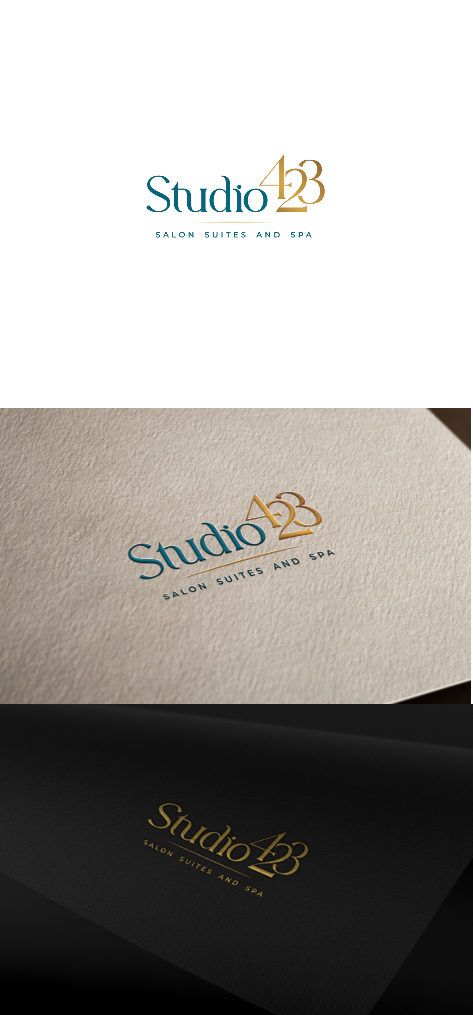 Logo Design by *mary for Studio 423 Salon Suites and Spa | Design #29280951