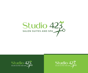 Diseño de Logo por ecorokerz para Studio 423 Salon Suites and Spa | Diseño: #29274691