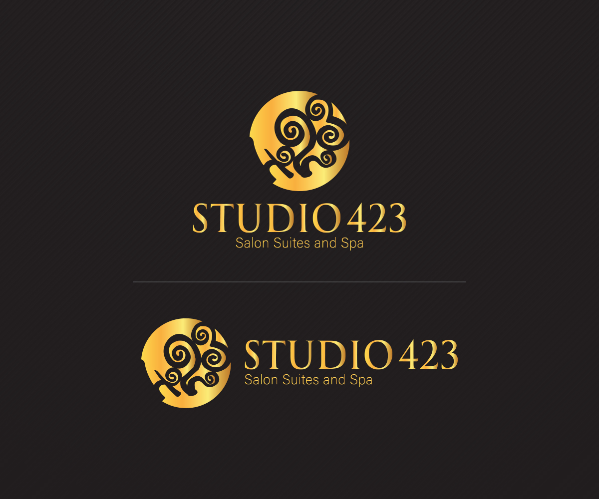 Logo Design by DreamzINSIDE for Studio 423 Salon Suites and Spa | Design #29274199