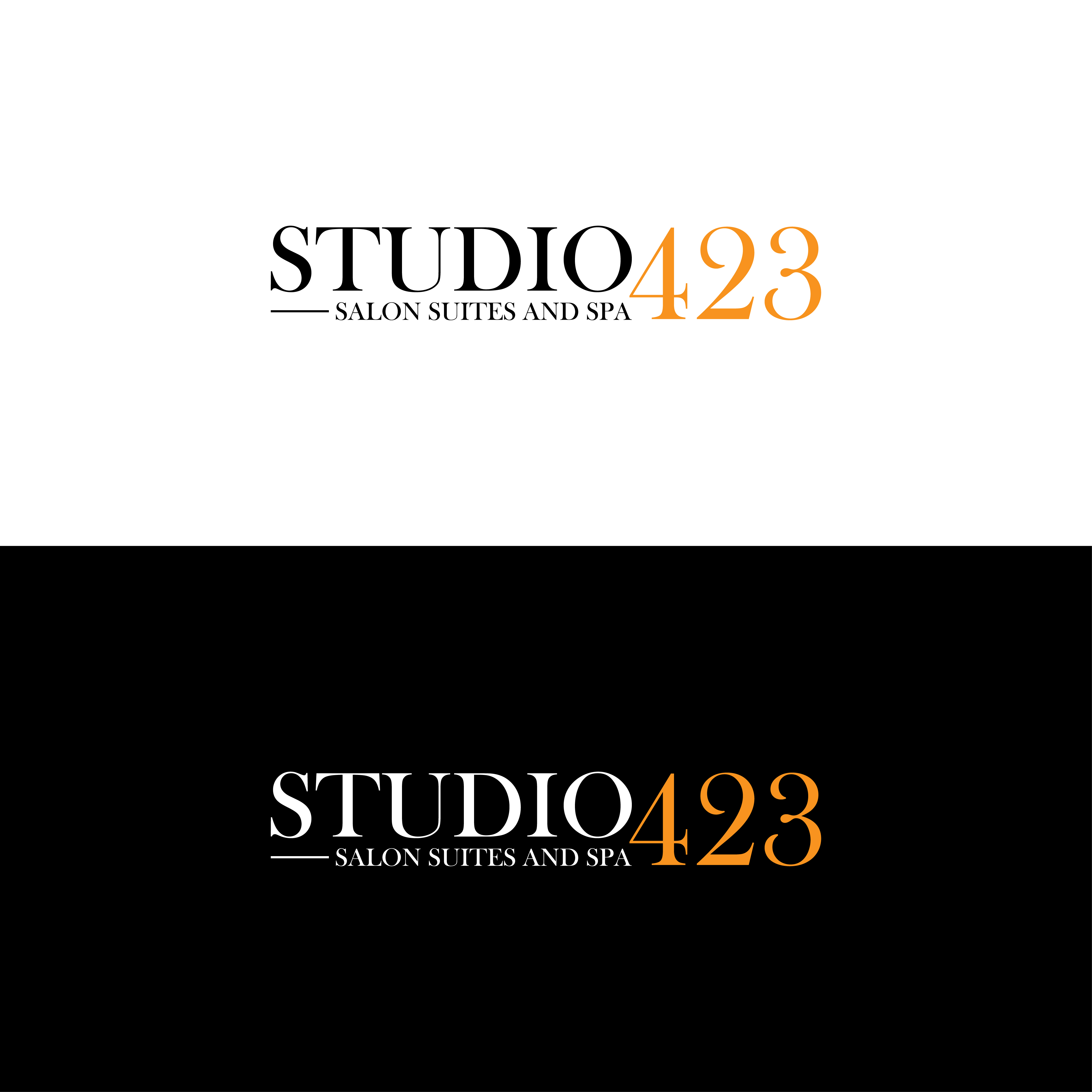 Design de Logo par CrewType pour Studio 423 Salon Suites and Spa | Design #29292896