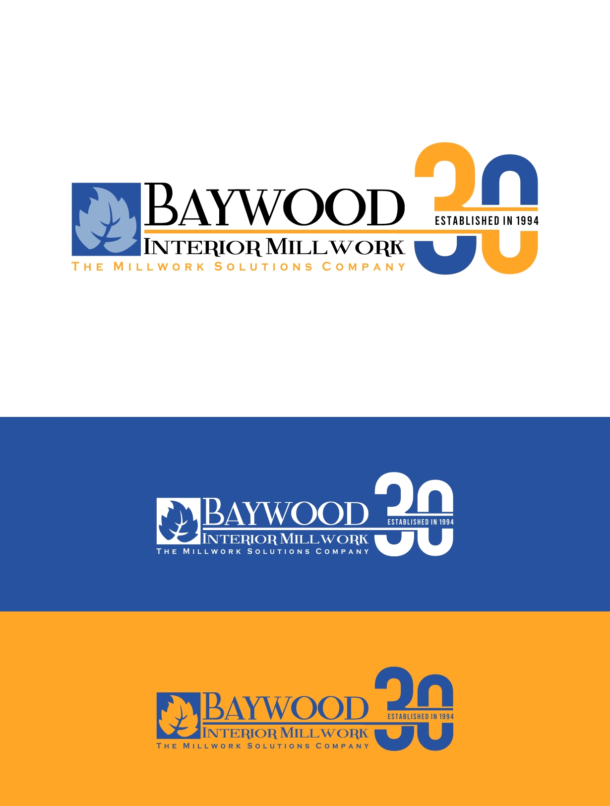 Logo Design by filip.jelkic for Baywood Interior Millwork | Design #29284006