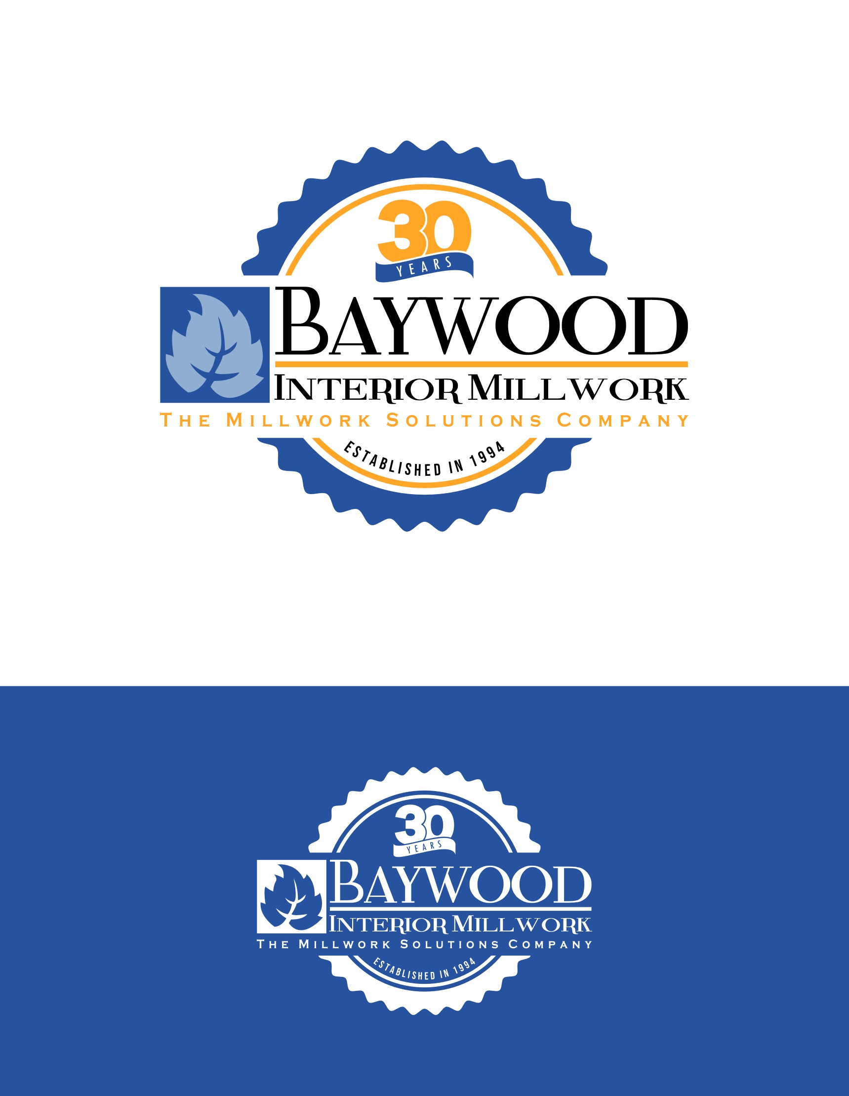 Logo Design by filip.jelkic for Baywood Interior Millwork | Design #29284057