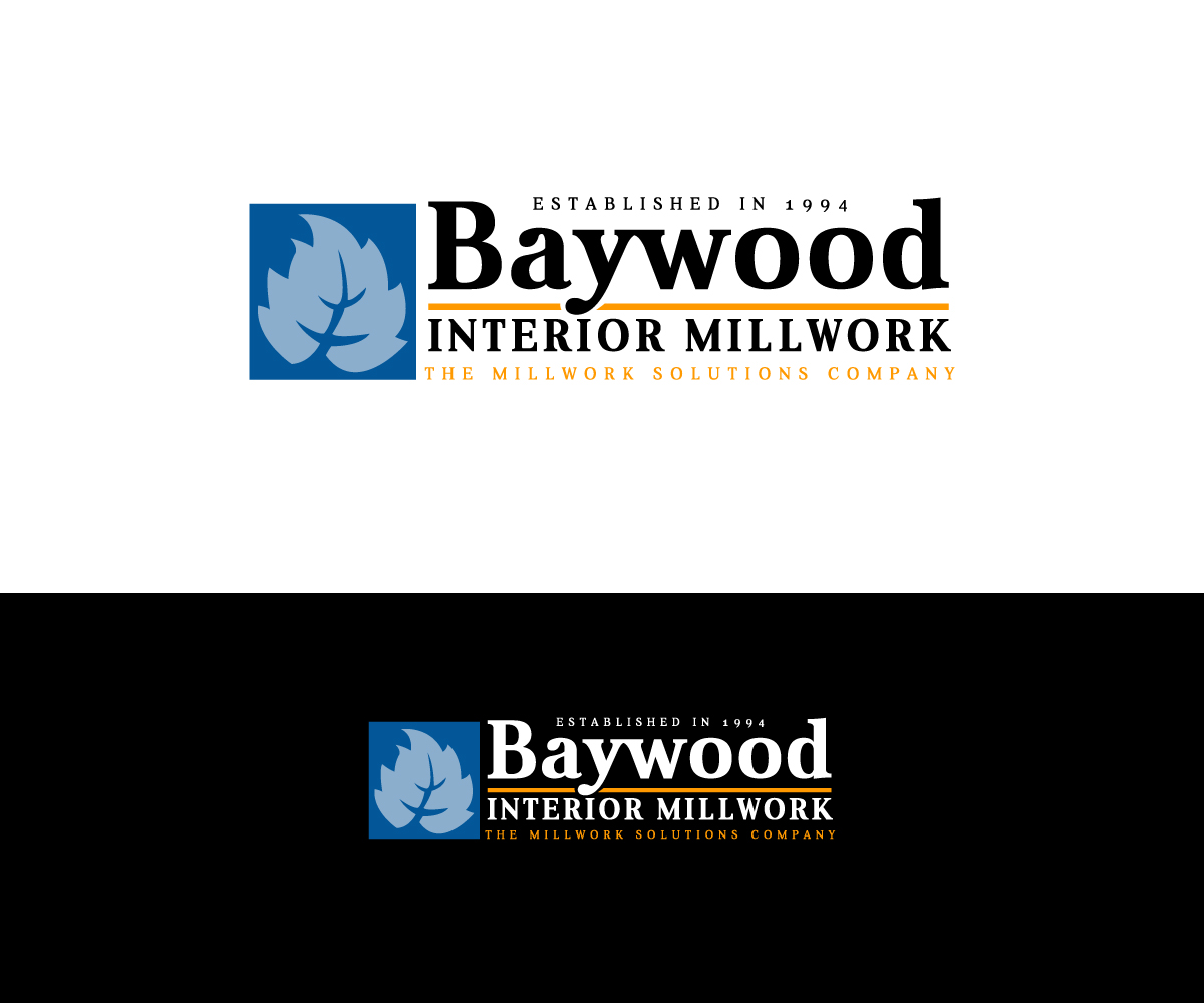 Logo-Design von Kavth für Baywood Interior Millwork | Design #29295405