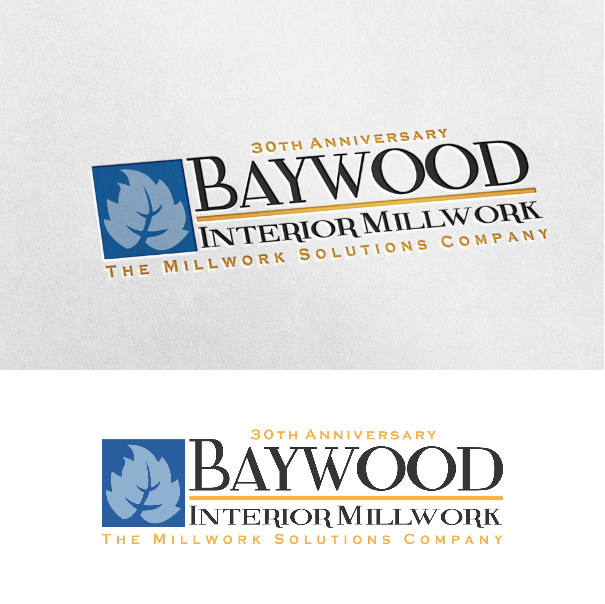 Diseño de Logo por Jenny para Baywood Interior Millwork | Diseño #29276899