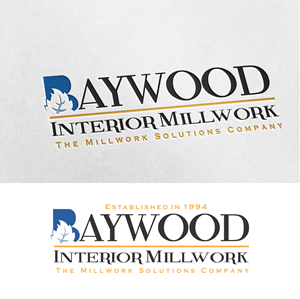 Logo Design by Jenny for Baywood Interior Millwork | Design: #29277119