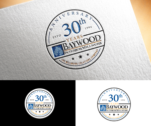 Logo Design by step forward 2 for Baywood Interior Millwork | Design: #29275943