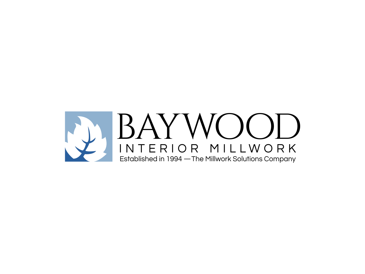 Diseño de Logo por BNdesigner para Baywood Interior Millwork | Diseño #29281925
