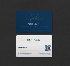 Disability and mental health support work company requires business card | Business Card Design by INDIAN_Ashok