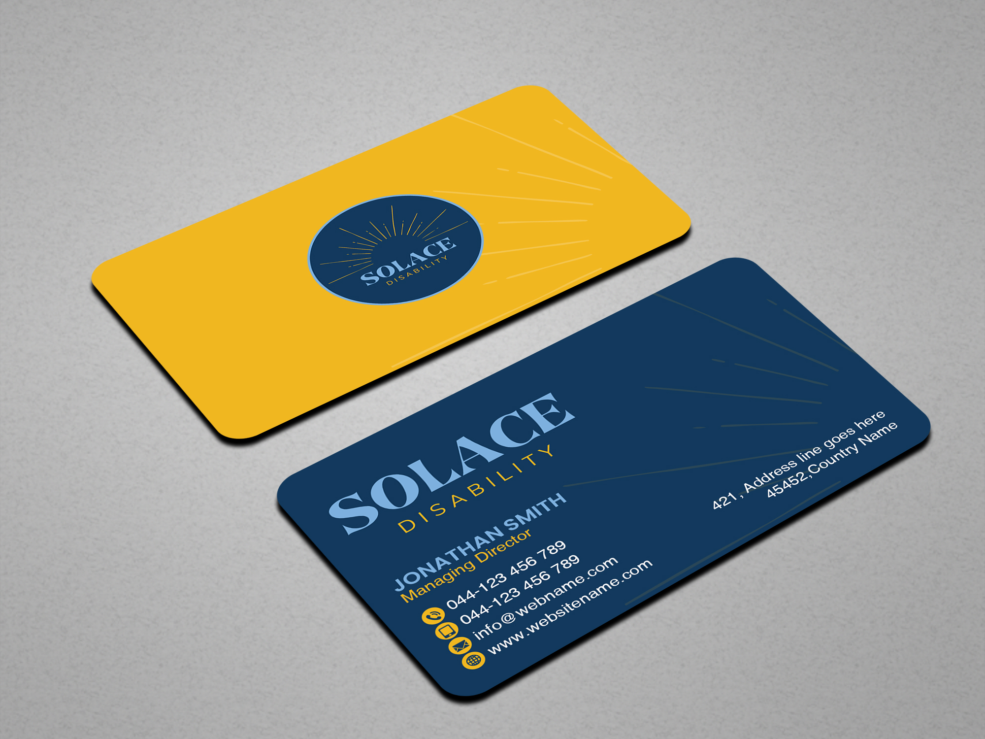 Business Card Design by Creations Box 2015 for this project | Design #29278076