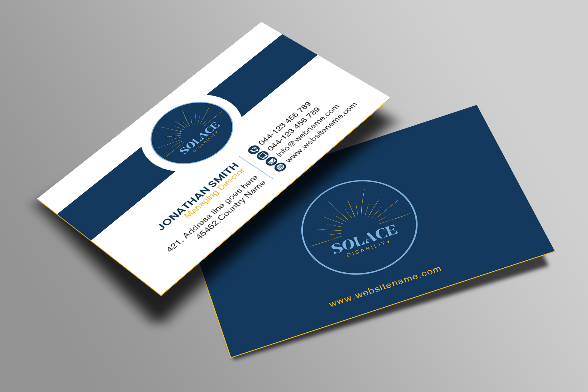 Business Card Design by Creations Box 2015 for this project | Design #29279628