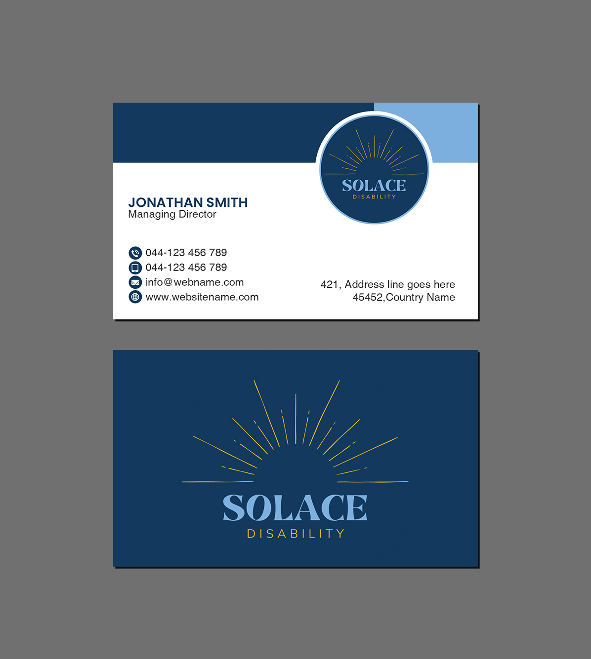 Business Card Design by Creations Box 2015 for this project | Design #29287997