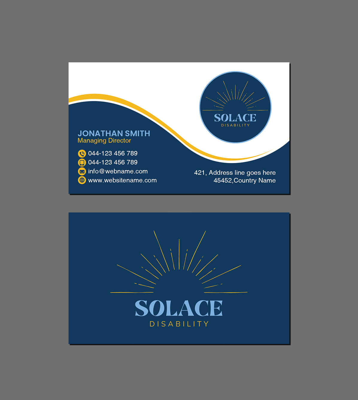 Business Card Design by Creations Box 2015 for this project | Design #29287998