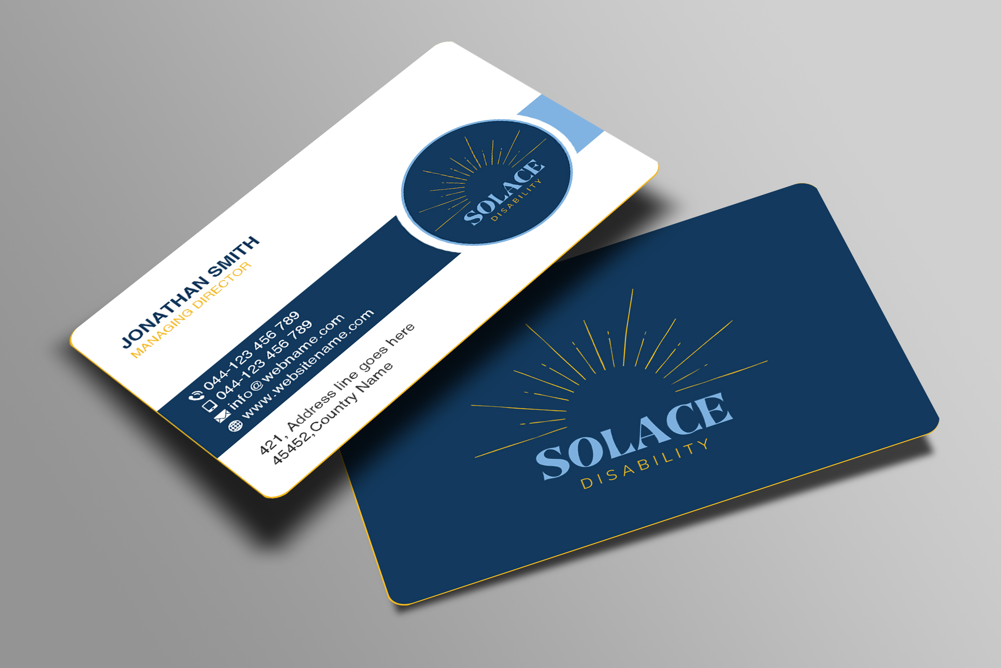 Business Card Design by Creations Box 2015 for this project | Design #29287999