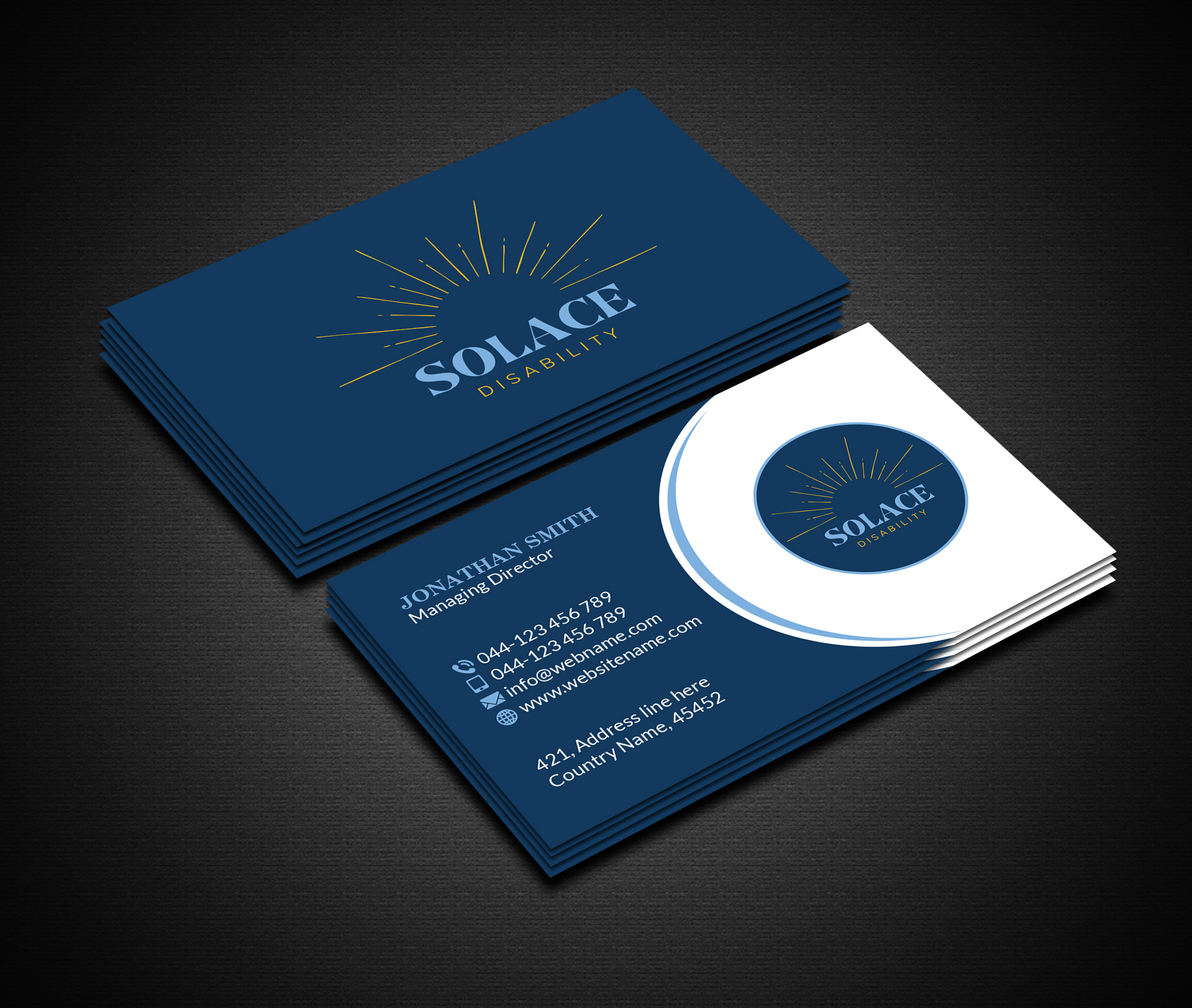 Business Card Design by Creations Box 2015 for this project | Design #29291880