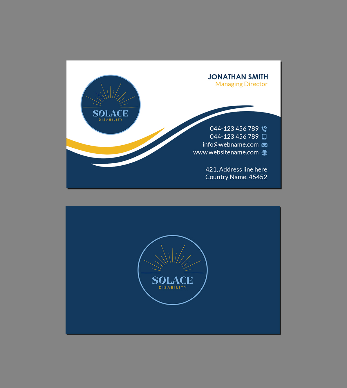 Business Card Design by Creations Box 2015 for this project | Design #29291883