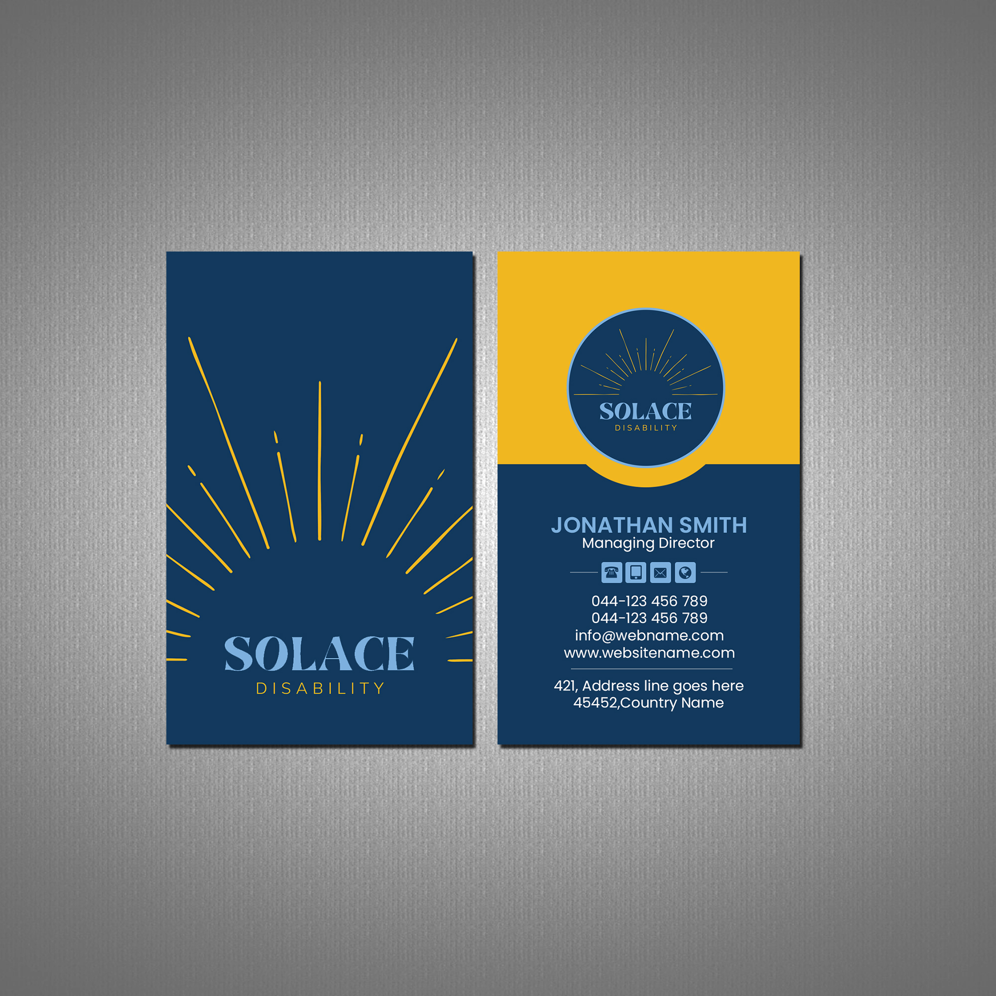 Business Card Design by Creations Box 2015 for this project | Design #29291885