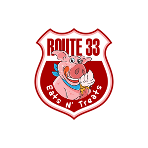 Route 33 Eats N' Treats | Logo Design by delegacydesign