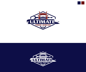 Elite truck service | Logo Design by jonkonrad