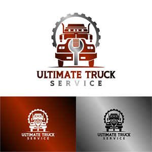 Elite truck service | Logo Design by brand maker