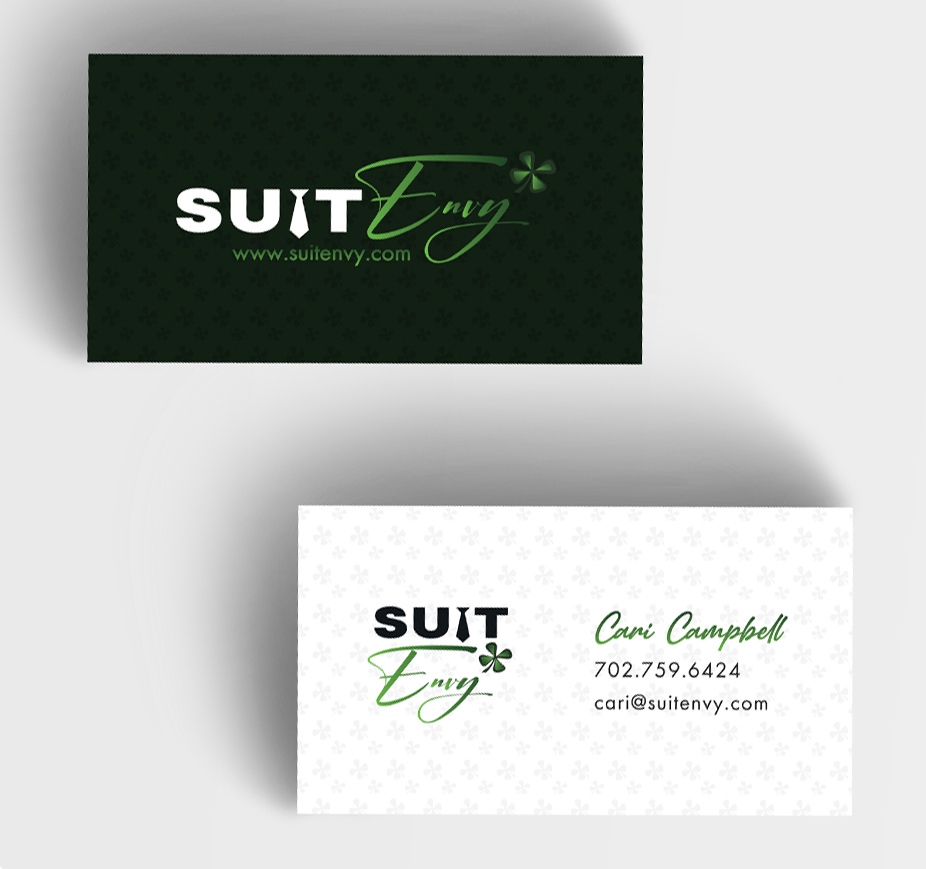 Design de Carte de Visite par Valtti Design pour Suit Envy | Design #29276640